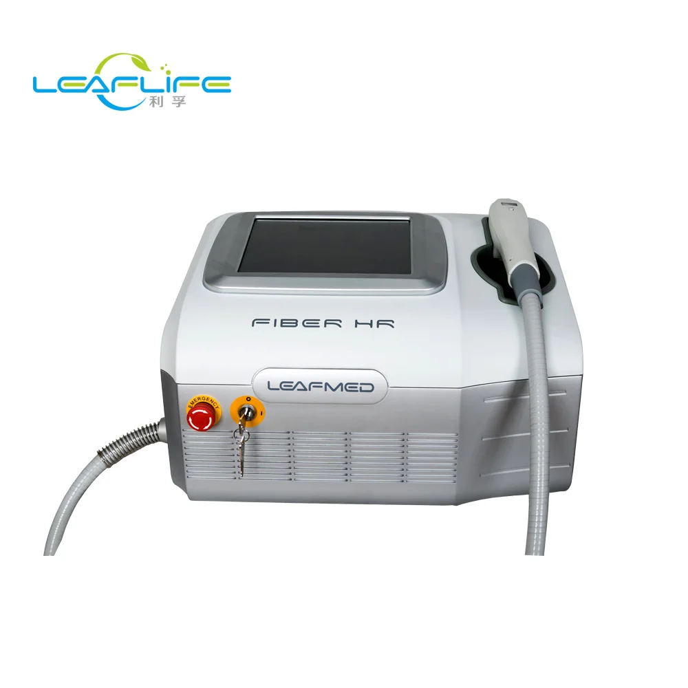 

2021 Leaflife 808nm diode laser system professional painless permanent laser hair removal machines/diode laser fiber coupled