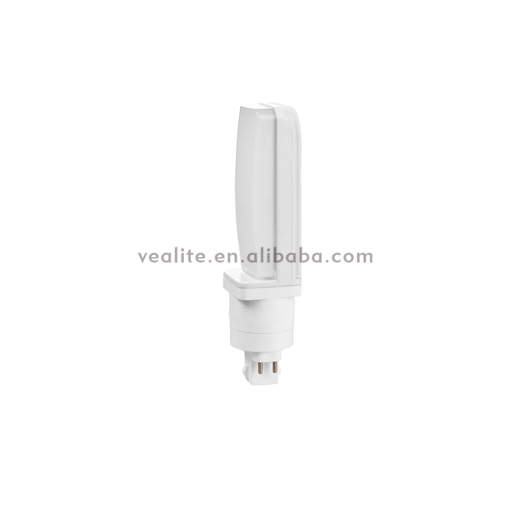 
TYPE A B UL listed Horizontal 12w G24Q base PL lamp driven by AC120 277V or CFL ballast suitable for 6
