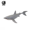 High quality plastic material novelty solid pvc shark toys with good price