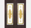 Full Lite Designer Double Leaf Doors Style