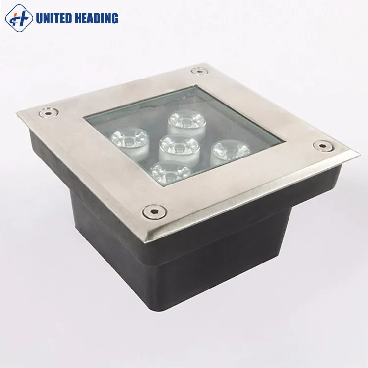Square Outdoor Recessed Floor Recessed 3w 4w 5w 6w 9w 12w 16w 24w 36w