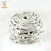 UL White C7/E12 Commercial 330ft Sockets Bulk Reel String Light Wire