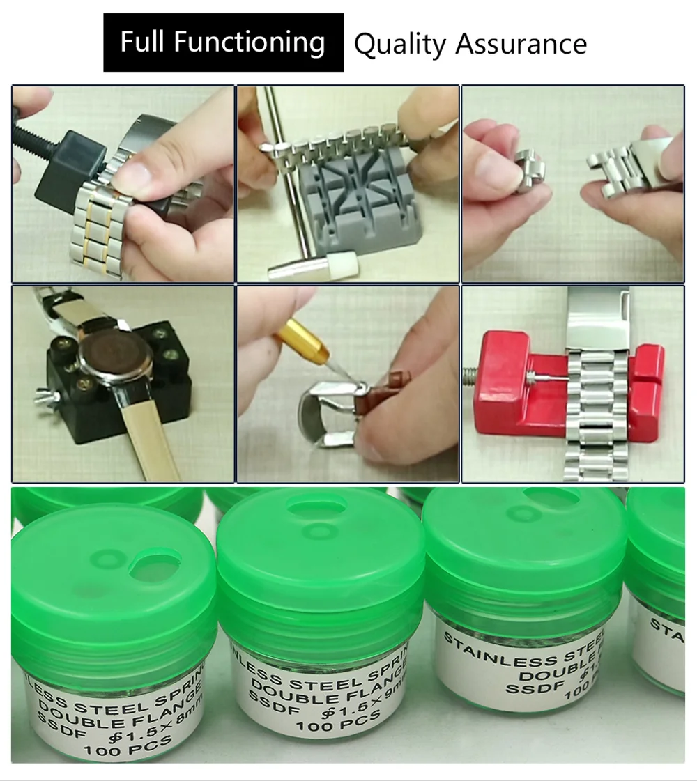 Watch Accessories Stainless Steel Link Pin Tool Watch Quick Release Spring Bar