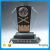 Custom trophy factory high quality cheap shield award trophies for army