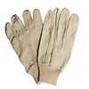 Unique design wool gloves knitting gloves leather work 400g natural white cotton gloves