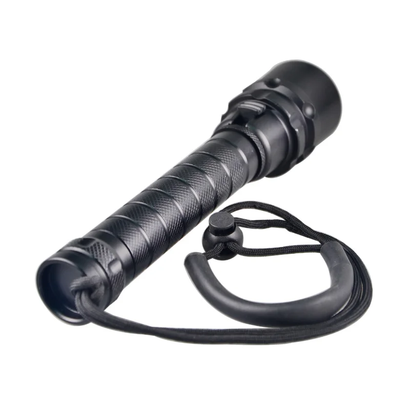 High Power T6 18650 Rechargeable IP68 Underwater Diving Torch LED