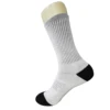 white 100 polyester sublimation blank wholesale custom print socks