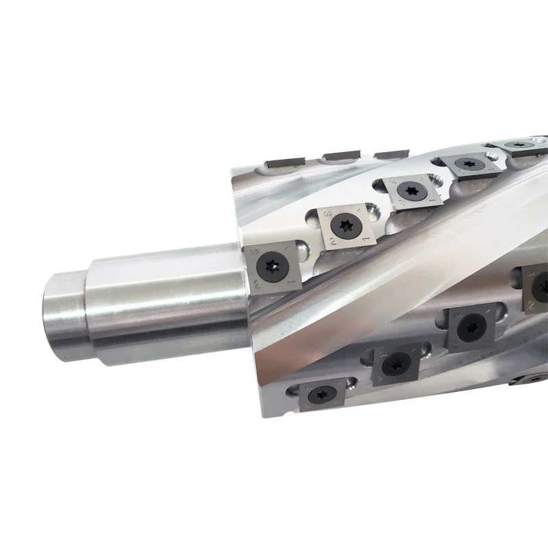 Livter Indexable Replacement Spiral Cutterhead Helical Cutter Head For