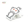 Best quality low price custom promotional gift ABS cute printed magnet plastic clip
