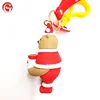 Promotional reflective soft pvc 3D cute keychain