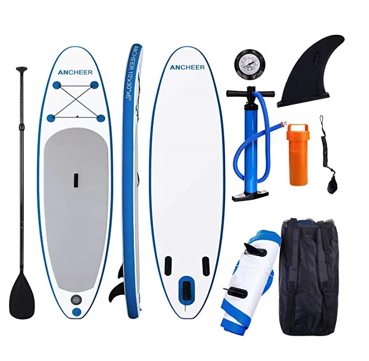 

Inflatable Stand Up Paddle Board with Non-Slip Deck