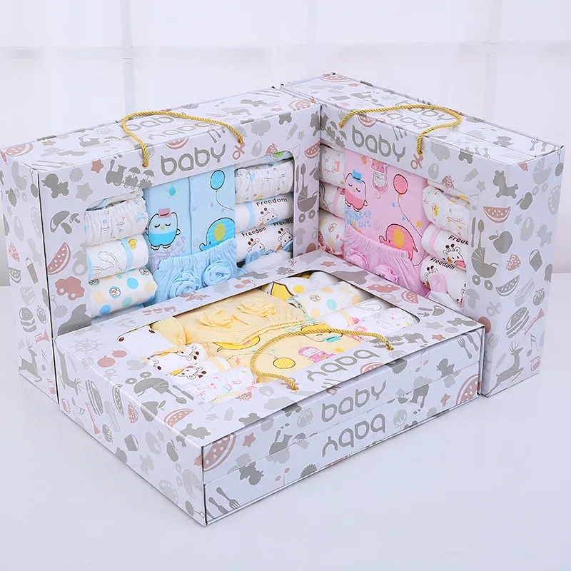 Sweet Baby Blanket Gift Box Packaging With Pvc Window Buy Baby