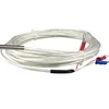 0.3 Precision B Level 2m Lead Length PT100 Temperature Sensor Three Core Tetrafluoride Silver Plating shield Line Hot On Sale