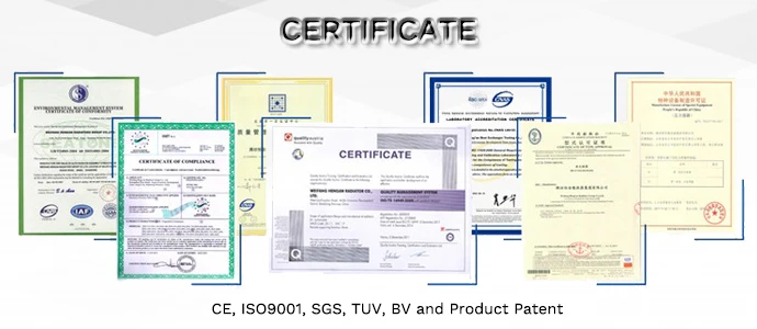 CT certificate