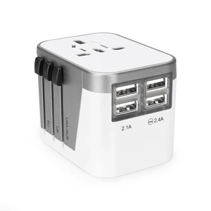 Universal Travel Adapter 4 USB Ports