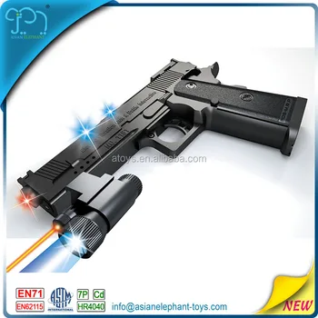 toy gun with laser