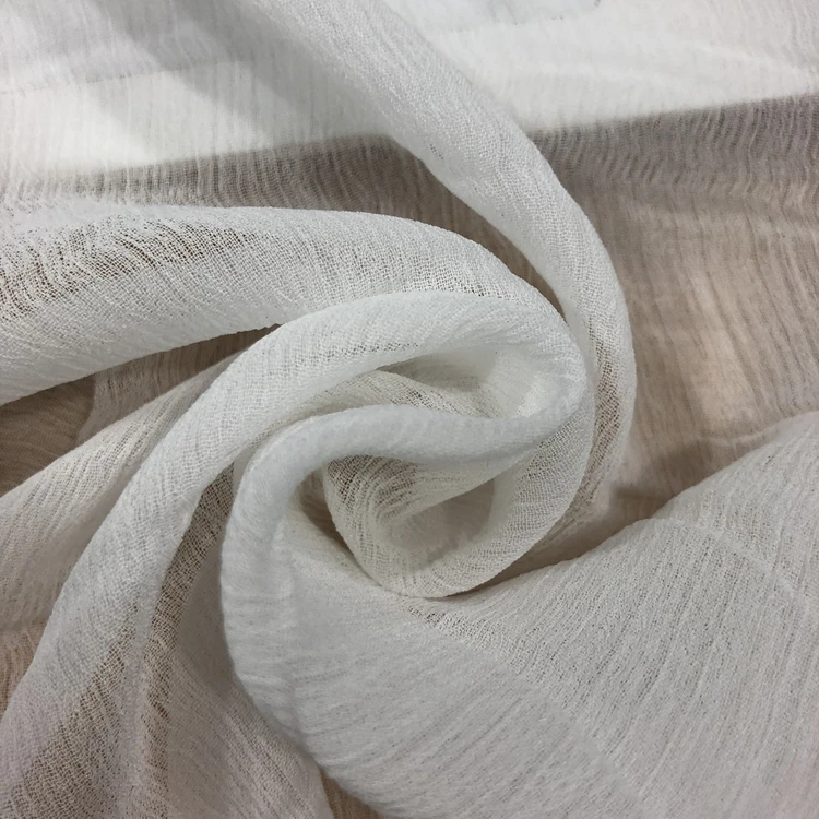 75d * 75d 再生顺玉绉织物批发绉丝绸织物