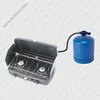 Summer Outdoor BBQ Double Burner Gas Cooker Prices With Windshield