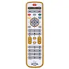 DT-E373 Factory manufacture 3 in 1 universal remote control with IR learning for TV/SAT/DVD