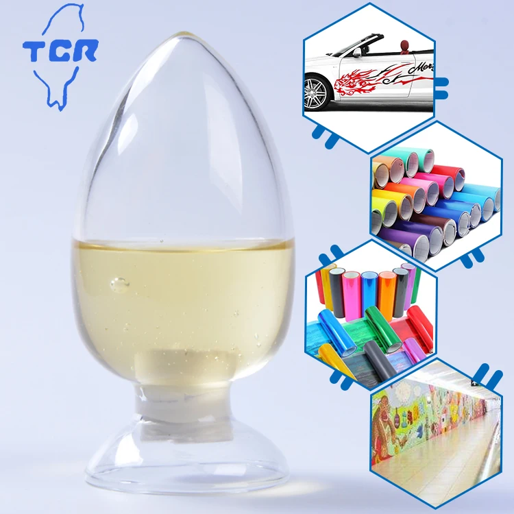 Free Sample Tcr Acrylic Adhesive Psa Glue Good Weather Resistance Solvent Based Liquid Acrylate