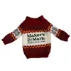 christmas decoration wine bottle cover knit sweaters