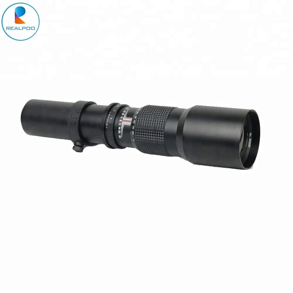 

Hot selling 420-800mm f/8.3-16 reflex zoom dslr camera lens for dslr camera, Black