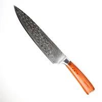 

professional chef knife 8 inch damascus pattern stainless steel kitchen Knife