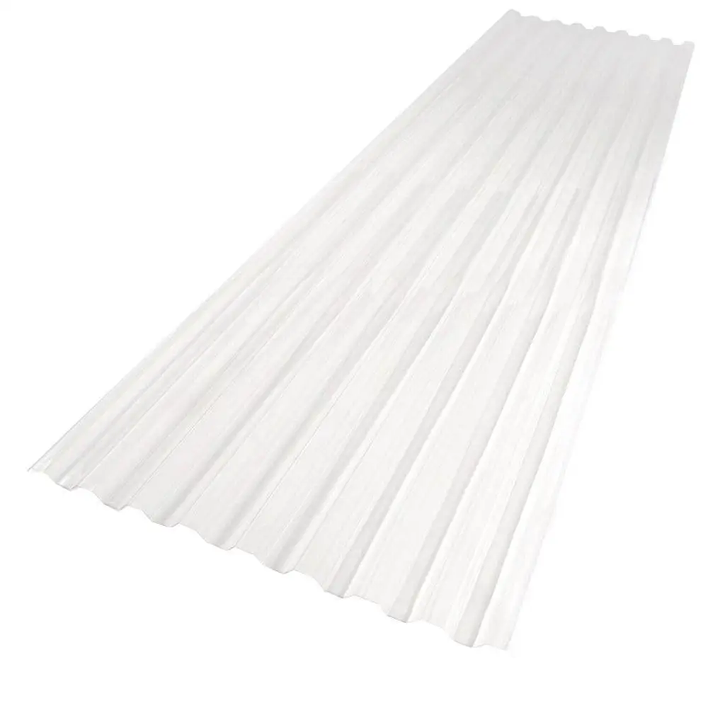 
100% virgin material color customized polycarbonate corrugated plastic roofing sheets for greenhouse 