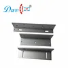Access Control Accessories 180KG Magnetic Lock Bracket For Swing Door Access Control System