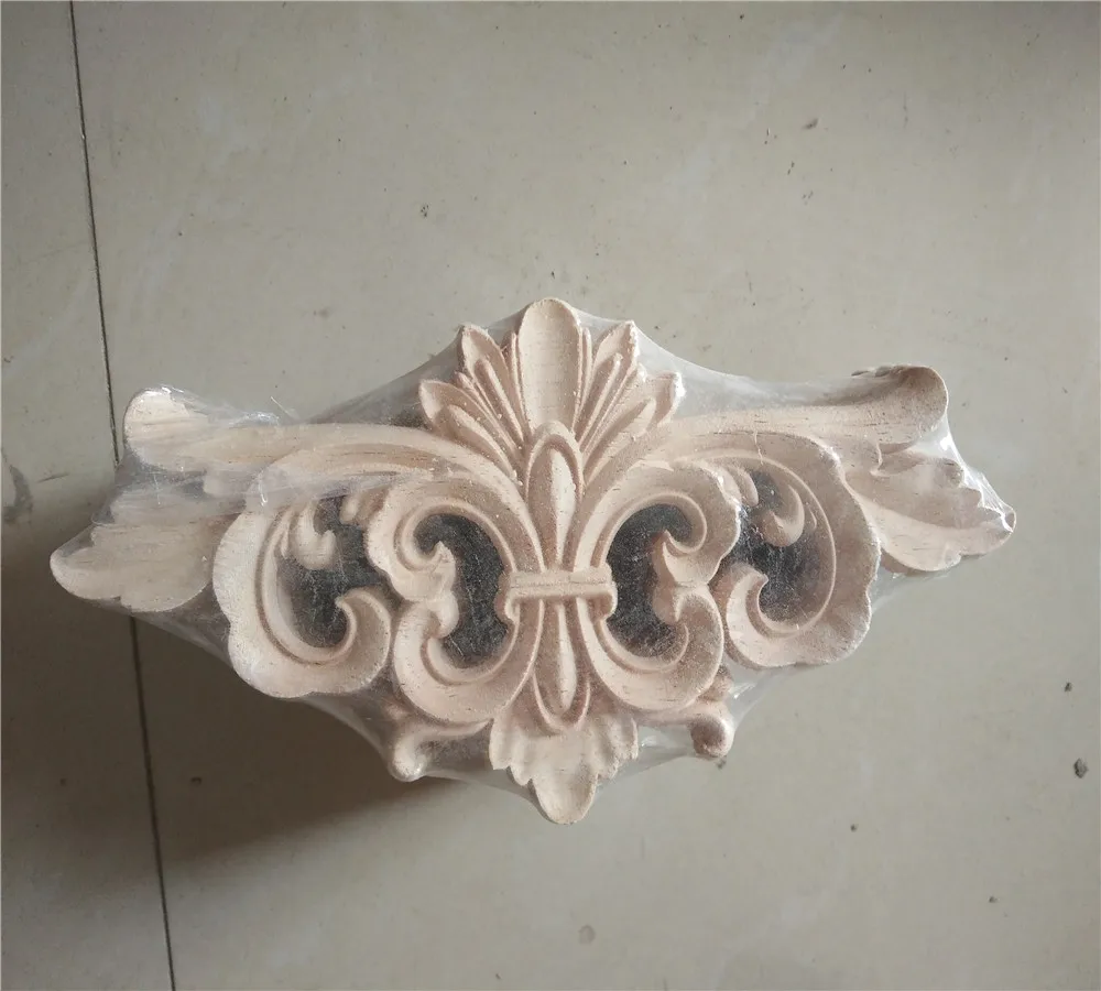 decorative carved wood rosettes applique