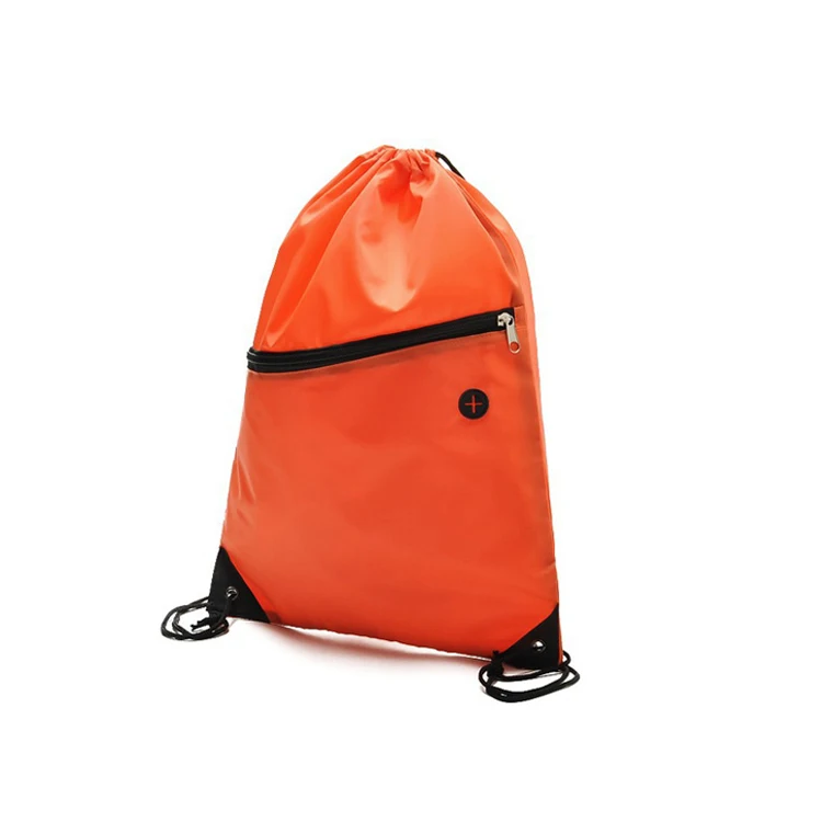 

Polyester Waterproof Travel Drawstring Backpack Gym Bag, Accept customized color