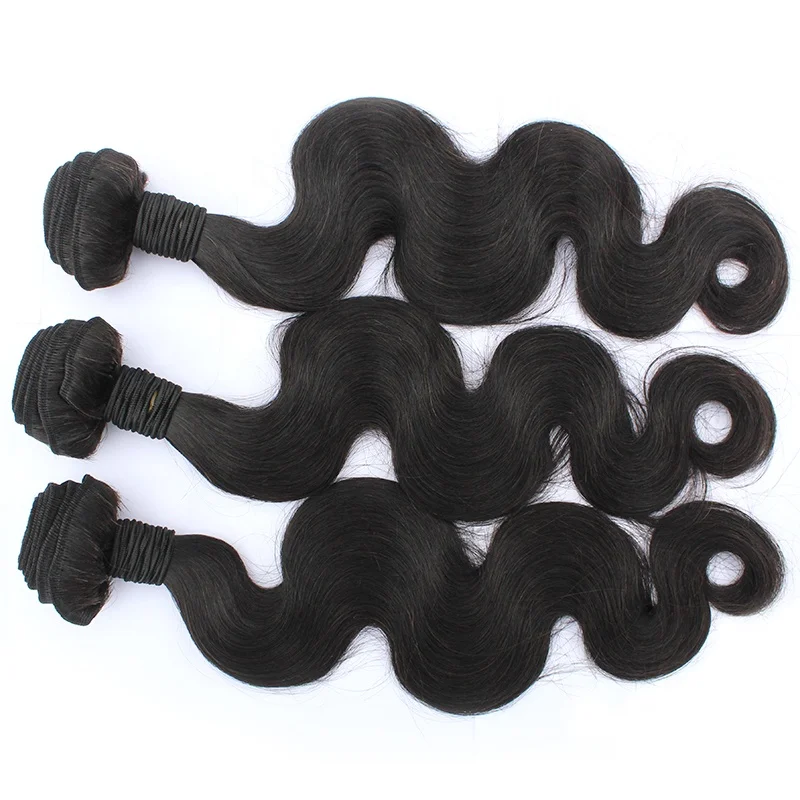 

Hair Manufacturer 100 Virgin Brazilian Hair Unprocessed Cuticle Aligned Virgin Hair Bundles, Natural black