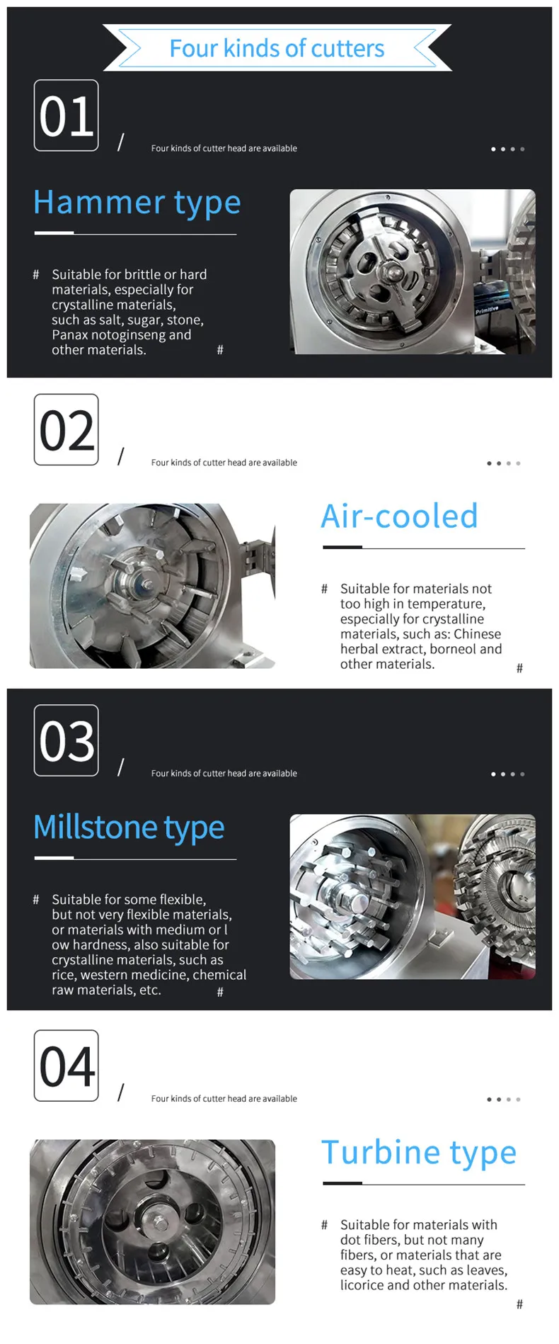 Plastic grinding machine with liquid nitrogen