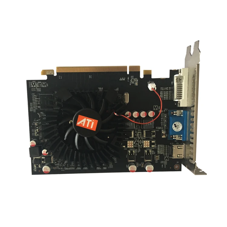 

Graphics Cards ATi HD 7570 128Bit DDR3 4G Memory For Desktop Computer, Black