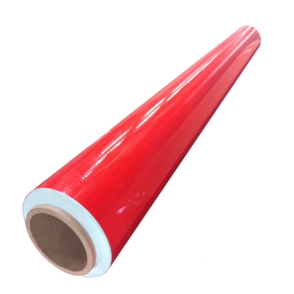 1.22mx45.7m 5-Year Warranty White for Avery Reflective Vinyl Sheet 3M Diamond Grade From China Premium Reflective Material