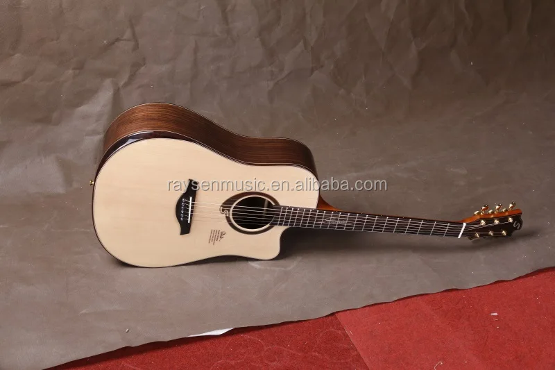 Raysen Sd66c All Solid Wood Handcrafted Acoustic Guitars Buy