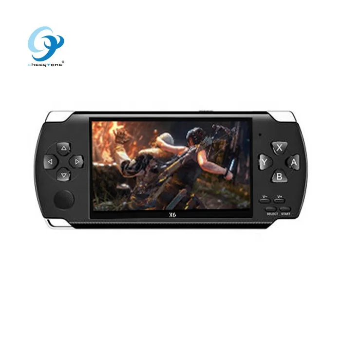 

CT825B China Manufactory 32 64 Bit x6 portable console retro game mp5, Multi color
