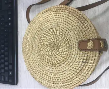 rattan bali round bag cheapest larger