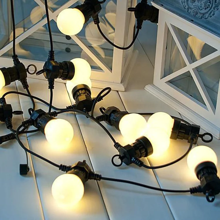 Воздушное освещение. ПВХ Cable Vintage Style Party Globe светильник Outdoor Festoon String.