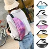 New laster transparent cross chest rip bag outdoor beach small vest bag