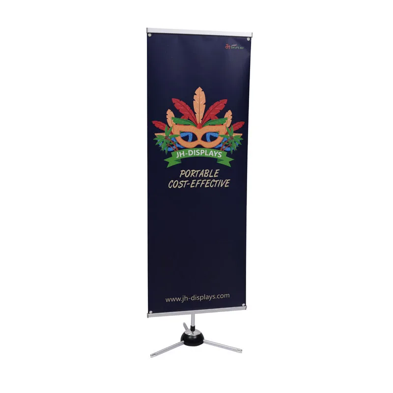 Picture Shelf Singled Sided Poster Stand Height Adjustable Banner