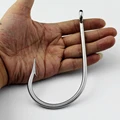 Ultra Strong Shark Tuna Large Huge Big Game Ocean Fishing Hook Stainless Steel Barbed Sea Peche