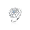 Sterling Silver Spider Cobweb Ring Gift For Spider Lover