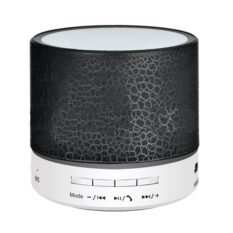 Promotion Products Gift Products Portable Mini Colorful LED Light Blue-tooth Speaker with FM Radio A9 wireless Speakers - ANKUX.COM