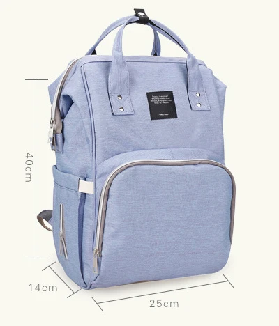 Wholesale customized waterproof mummy backpack baby diaper bag