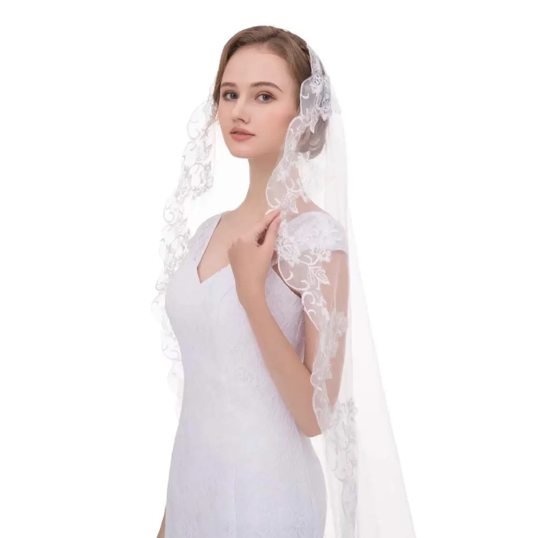 Cheap Lace Edge Wedding Veil, find Lace Edge Wedding Veil deals on line ...