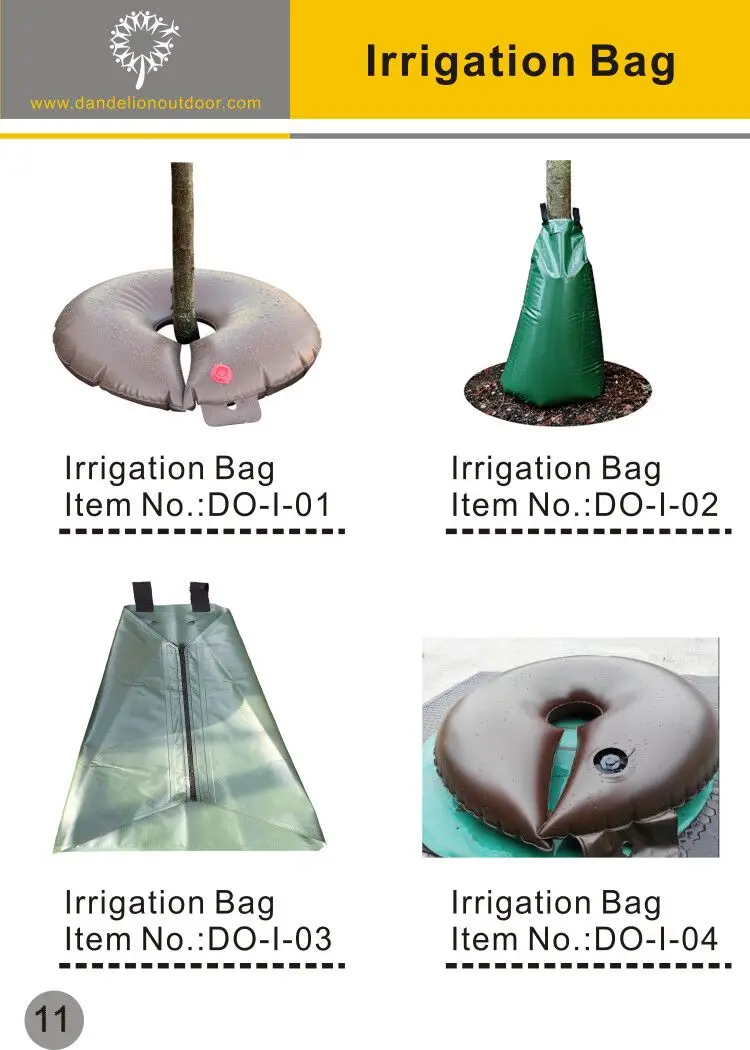 15 Gallon Slow Release Self Drip Pvc Tree Watering Bag Ring Buy Tree