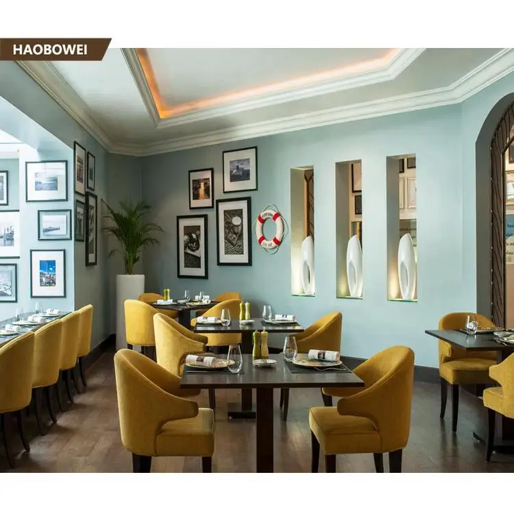 Italian coffee round table in hotel bedroom lobby restaurant dining furniture