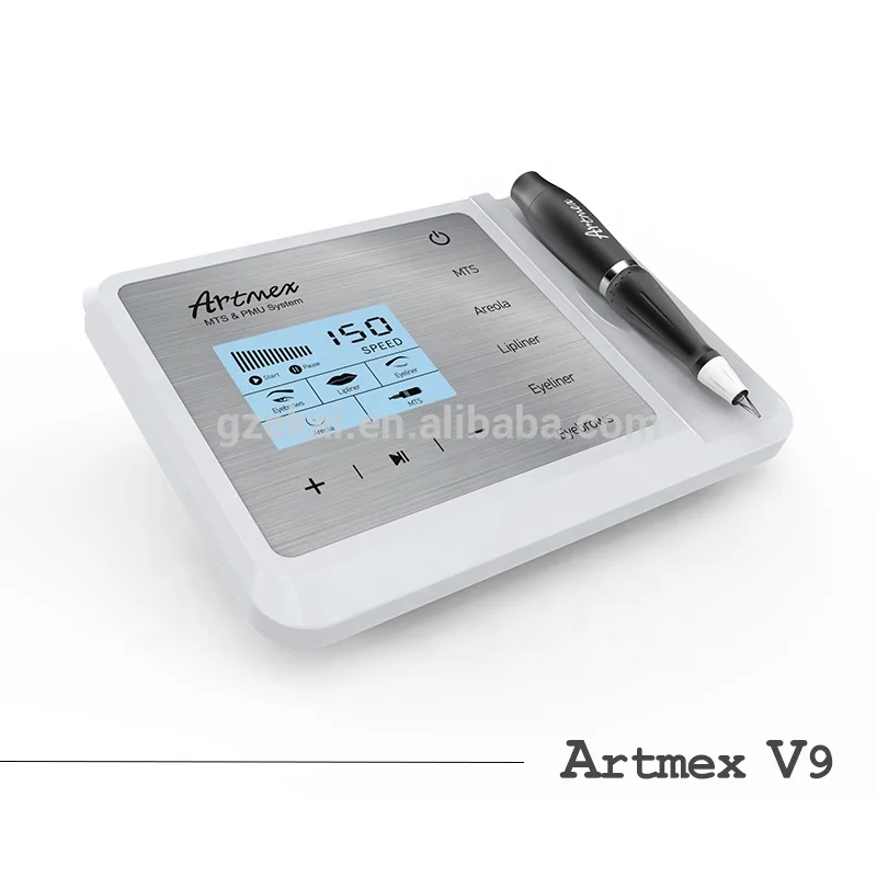 

Mastor Permanent Makeup Machine 4 in 1 Function Artmex V9 Use for PMU and MTS Therapy, White