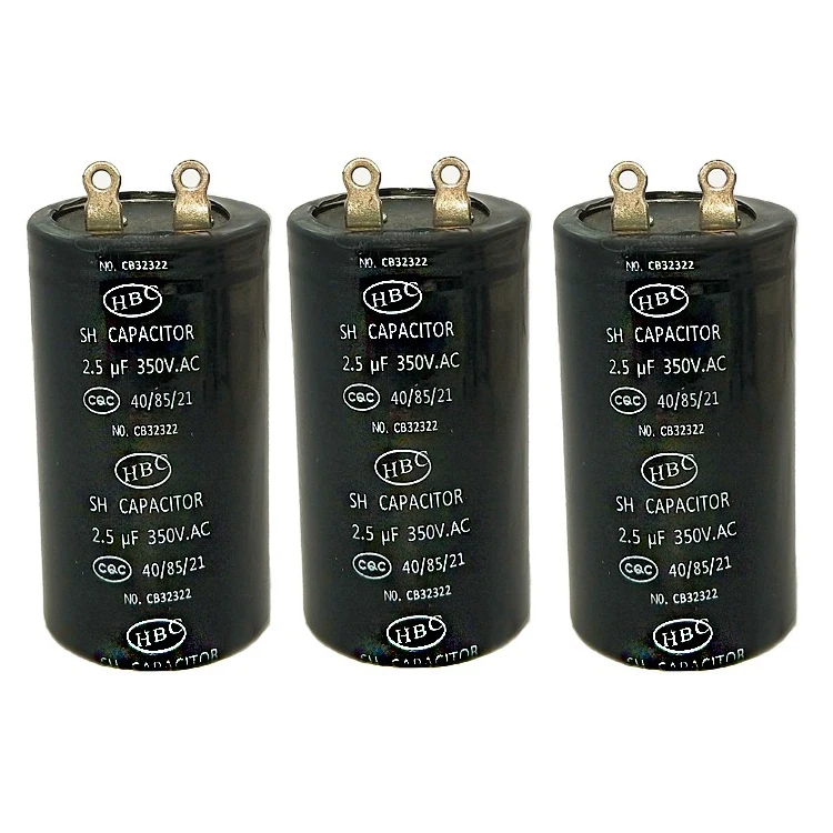
AC fan capacitor 2.5uf 3.5uf capacitors supplier 